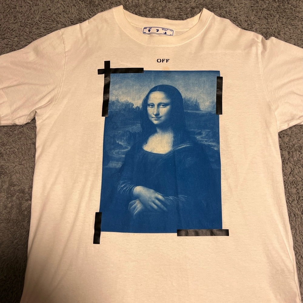 OFF WHITE men’s Mona Lisa tee